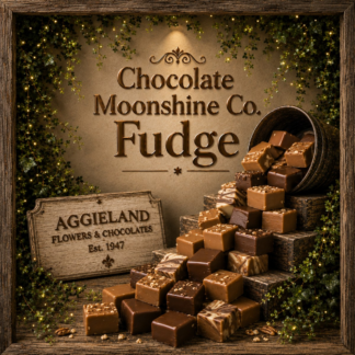 Chocolate Moonshine Fudge