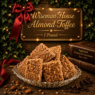 Wiseman House Almond Toffee Gift Box 1 lb