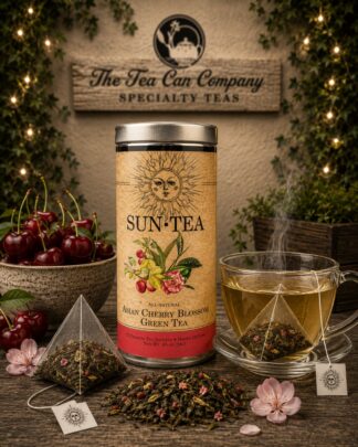 Sun Tea Asian Cherry Green Tea ~ T.C.C.