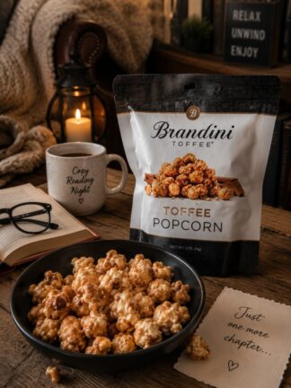 2 oz Bag ~ Brandini Toffee Popcorn