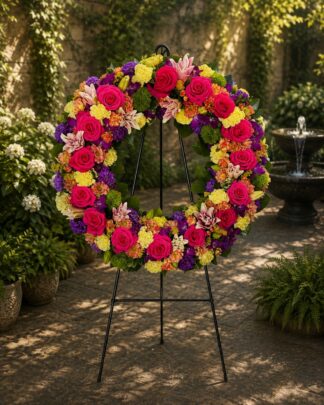 A Beautiful Soul Shines ~ Wreath
