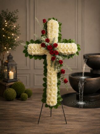 Cross of Grace with Roses