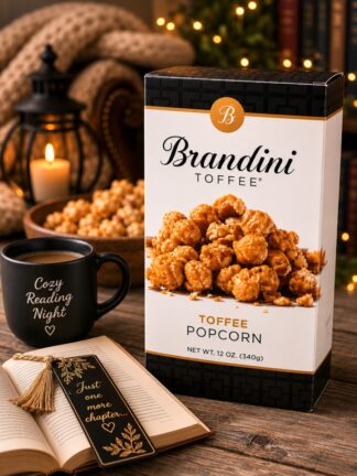 12 oz Toffee Popcorn ~ Brandini