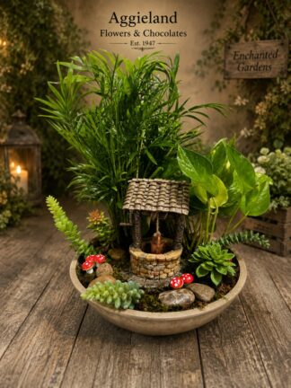 Wishing Well Green ~ The Enchanted Dish Gardens