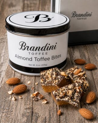 Brandini Toffee ~8oz Tin