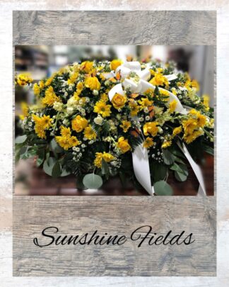 Sunshine Fields Casket Spray