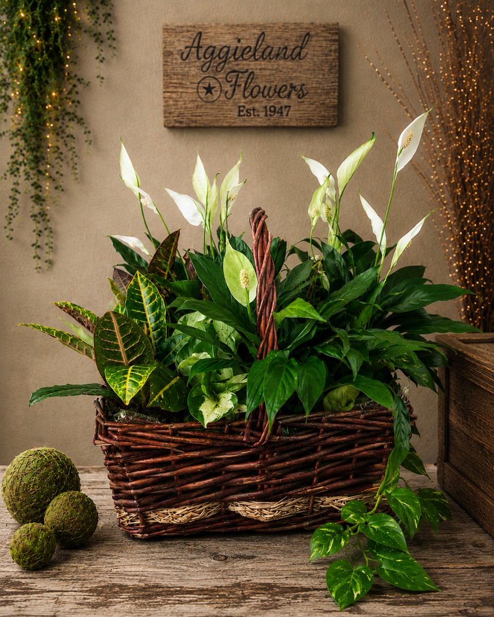 Gathered Garden Basket - Deluxe