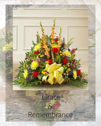 Grace & Remembrance Basket - Bright Colors