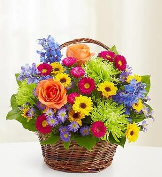 Springtime Garden Basket