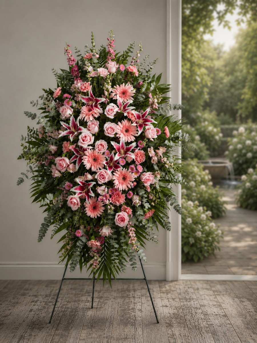Graceful Remembrance ~ Standing Spray