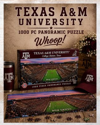 Texas A&M Kyle Field Panoramic Puzzle