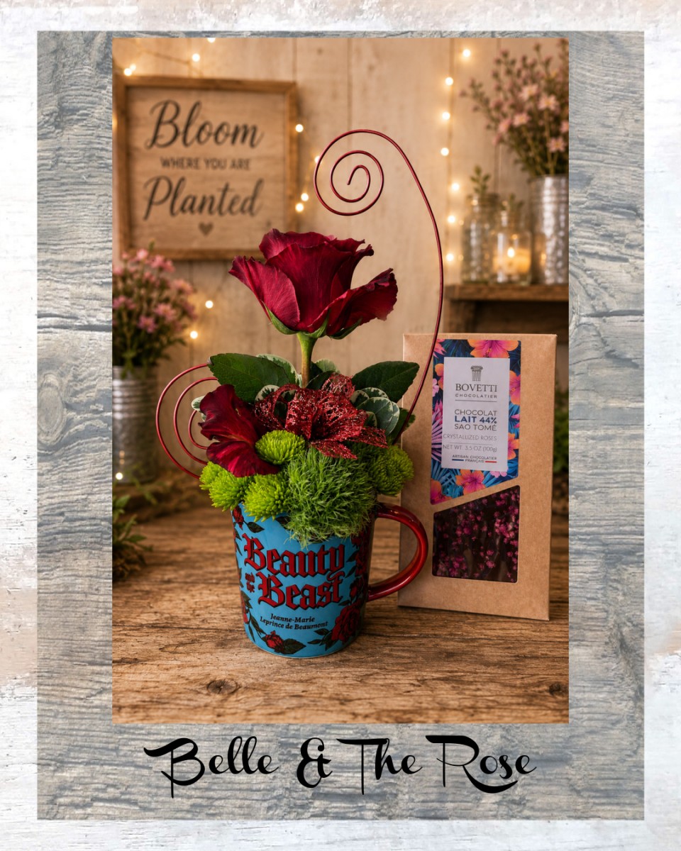 Belle & The Rose ~ Mug and Sweets