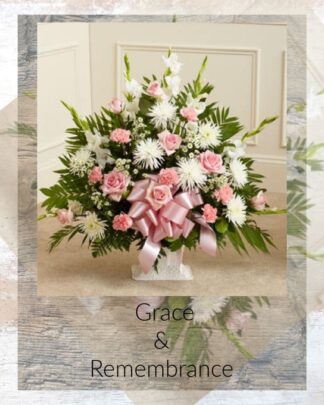 Grace & Remembrance Basket ~ Pink Tones