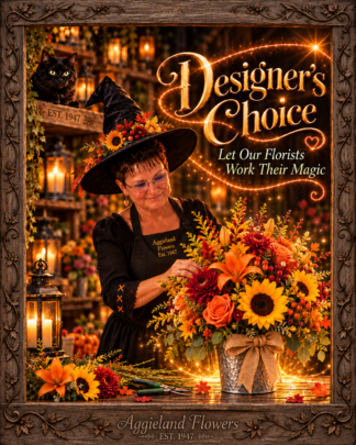 Designer's Choice arrangements for Halloween treats and fun