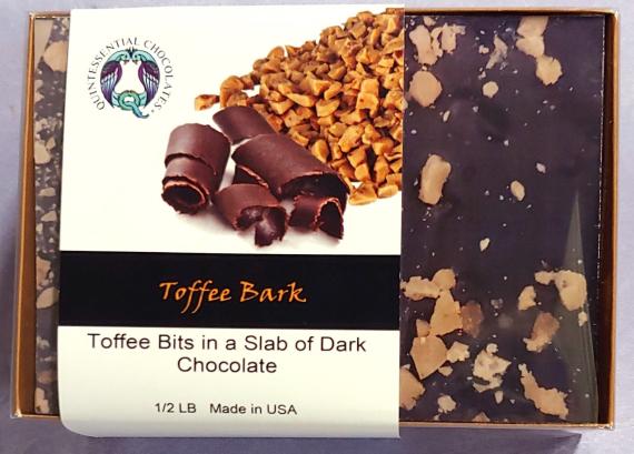 Quintessential Chocolate Box - Toffee Bark