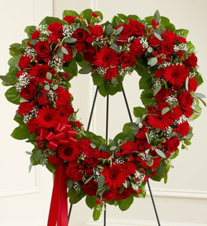 Memorial Heart - Red