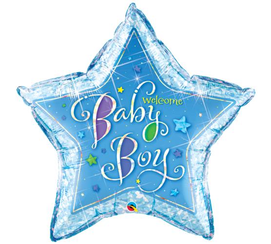 Oversized Welcome Baby Boy/Girl Balloon