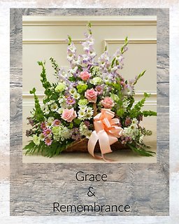 Grace & Remembrance Basket - Pastels