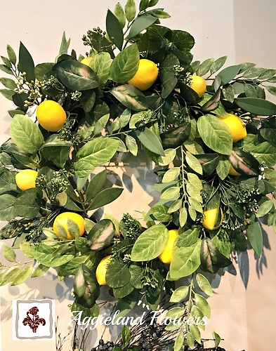 Lemon and Sunshine Wreath