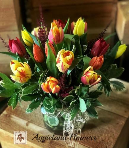 Fancy Fall Tulips -SPECIAL