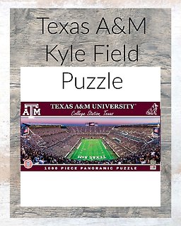 Texas A&M Kyle Field Panoramic Puzzle
