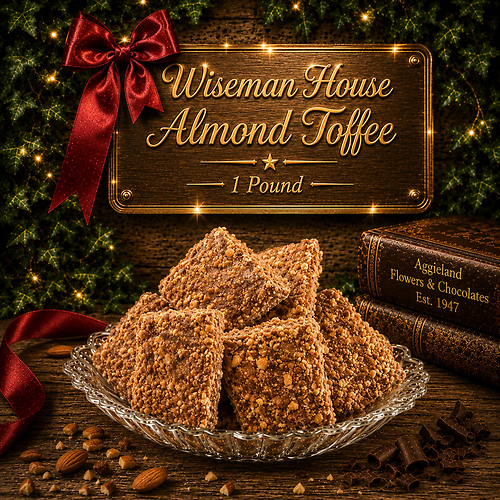 Wiseman House Almond Toffee Gift Box 1 lb