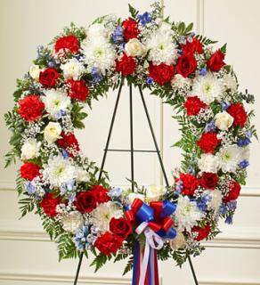 Serenity Wreath - Patriotic