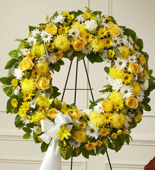 Serenity Wreath - Sunlit Gardens
