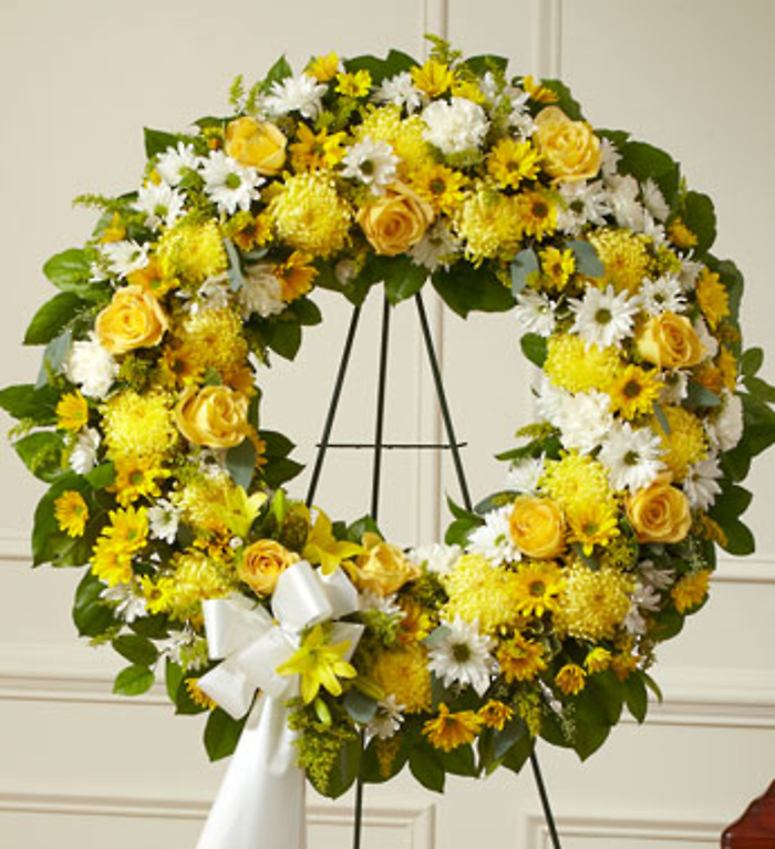 Serenity Wreath - Sunlit Gardens
