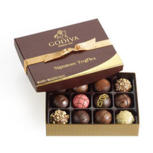 Godiva Classic Truffles 12 pc Assortment