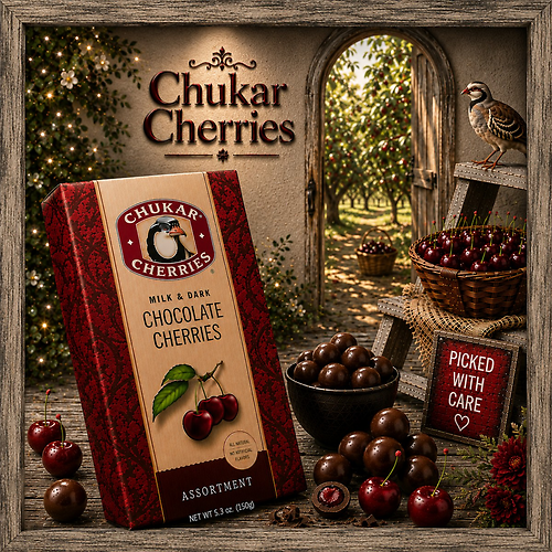 Chukar Cherries ~ Amaretto Rainiers