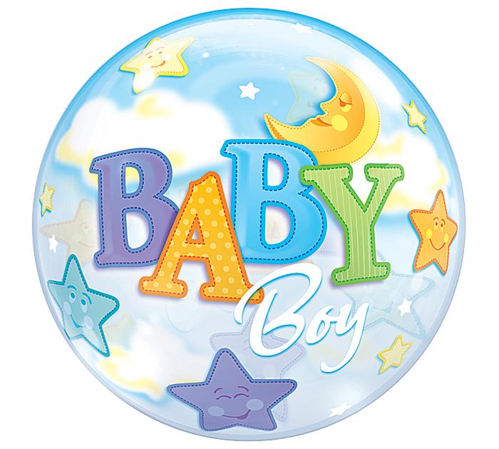 Baby Boy/Girl Bubble Balloon