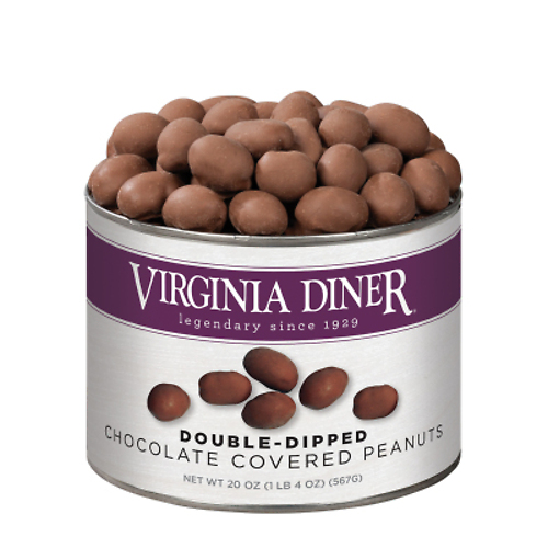 Double Dipped Chocolate Peanuts 10 oz Can