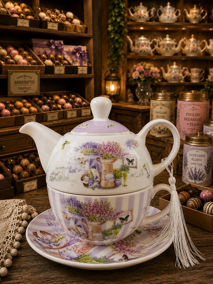 Hearthside Trio - French Lavender & Butterflies