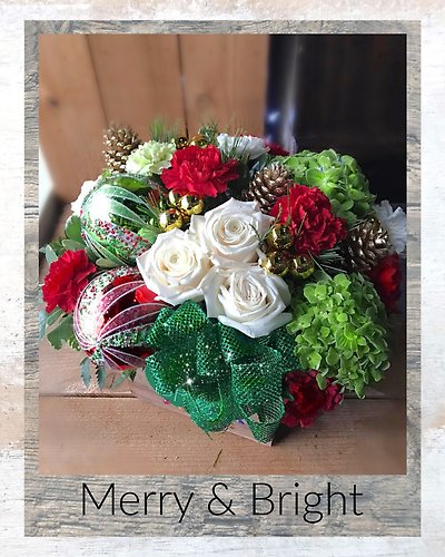 Merry & Bright ~ Holiday Arrangement