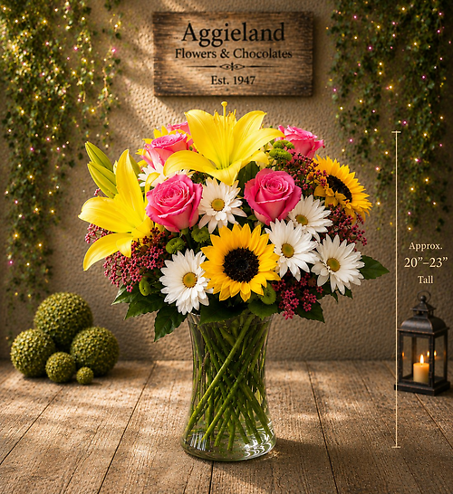 A Bright Birthday Garden