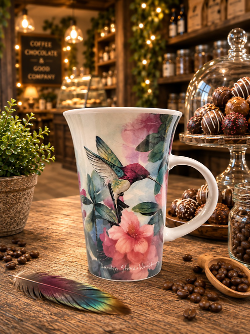 Whispers on Wings Hummingbird Mug