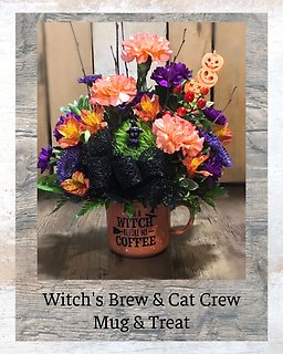 Witch\'s Brew & Cats Crew (Mug & Treat)