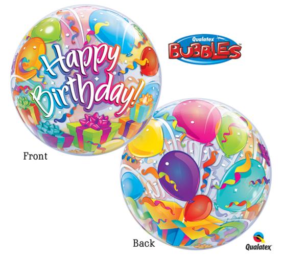 Happy Birthday Bubble Balloon