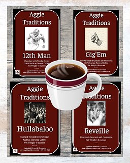 Aggie Blends Gourmet Coffee   8 oz