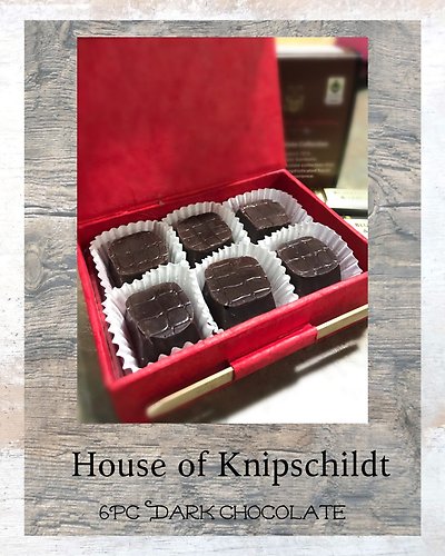 Knipschildt ~ 6Pc Dark Chocolate