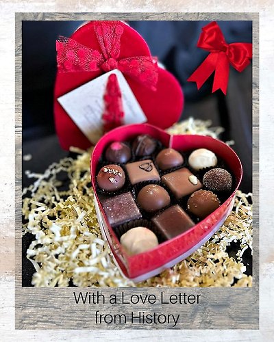 The Wiseman Heart Chocolate Box