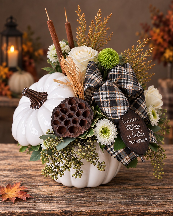 Pumpkin & Plaid