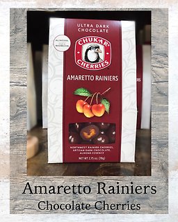 Chukar Cherries ~ Amaretto Rainiers