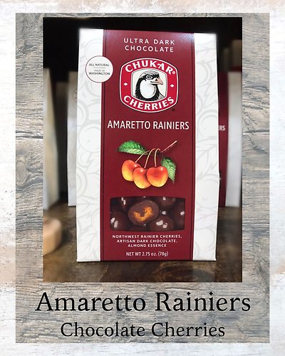 Chukar Cherries ~ Amaretto Rainiers