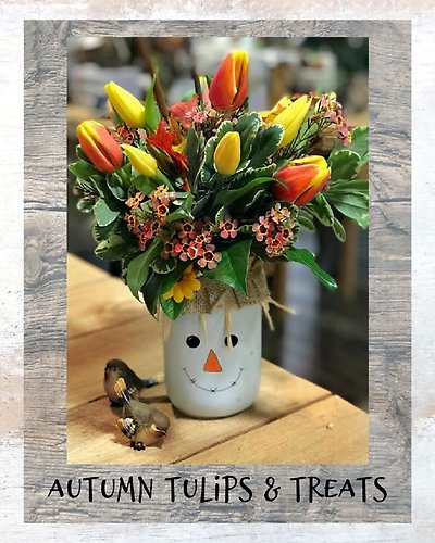 Autumn Tulips and Treats