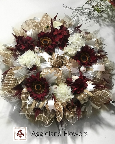 Aggie Spirit Wreath