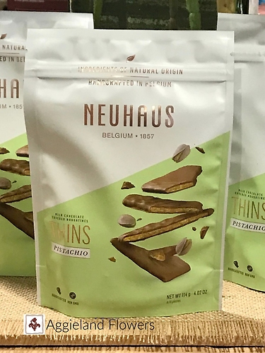 Handcrafted Nougathins Pistachio