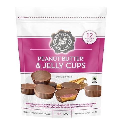 Peanut Butter & Jelly Cups 12 PC