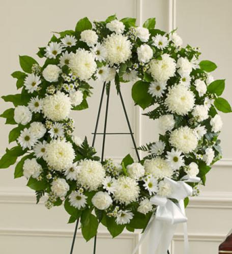 Serenity Wreath - White
